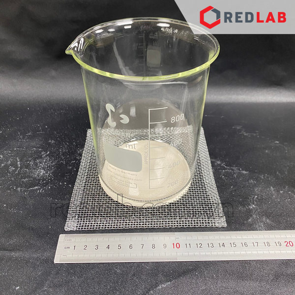 Lưới nung Amiang ONELAB vuông 12.5 15 18 20 cm, tản nhiệt Ø 9 10 12 18 cm, dùng tỏa nhiệt khi đun mẫu thí nghiệm, có VAT