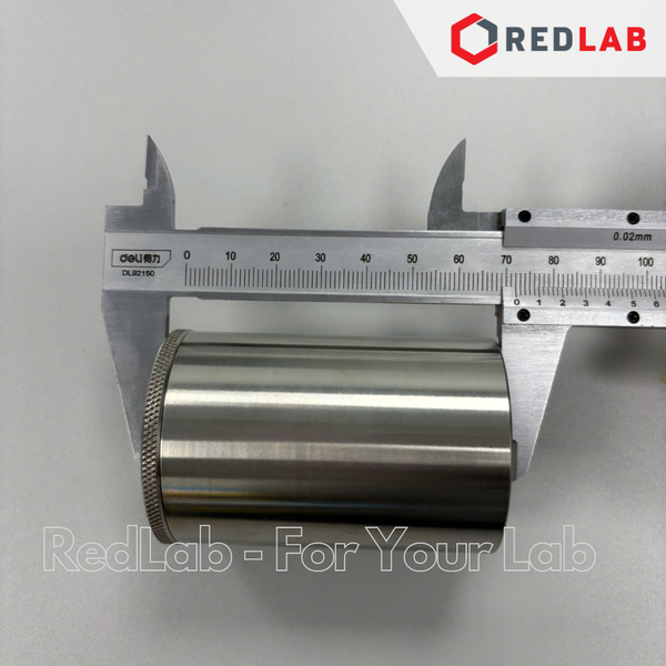 Cốc đo tỷ trọng 100ml bằng thép không gỉ, dùng xác định khối lượng riêng của mẫu, có VAT