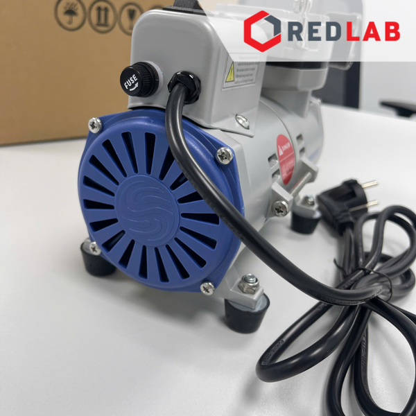 Bơm chân không - không dầu WIGGENS V300 (167300-22), 17 lít/phút, 100mbar, cho thí nghiệm vi sinh... BH 12T, có VAT