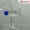 Buret tự động trắng STCK khoá thuỷ tinh SIMAX Class AS 10 25 50 ml, gồm bình chứa 2L và quả bóp, có VAT