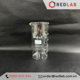  Cốc đốt Cao thành, beaker thuỷ tinh chịu nhiệt độ cao BIOHALL Germany 50 100 150 250 400 500 600 1000 ml 