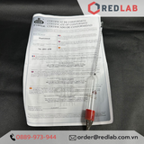 Cồn kế 35-70 : 0.5% vol Tp 20ºC hãng Alla  Alcoholometer code 0530FC035/20-qp, có VAT