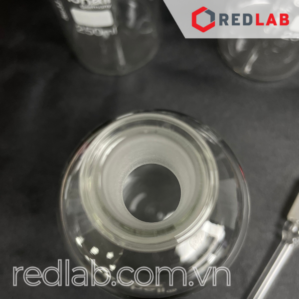 Chai nhỏ giọt trắng BIOHALL 30 60 125 250 ml, thuỷ tinh boro 3.3, quả bóp cao su hồng, có VAT