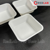 Đĩa cân nhựa PS trắng 100ml DxRxC 7.8x7.8x2.3cm ISOLAB 037.09.100 weighing dish (hộp 100 cái) có VAT