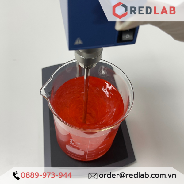 Máy khuấy đũa IKA RW 20 Digital package trọn bộ cánh khuấy R1342, Chân đế R1826, kẹp bọ R182