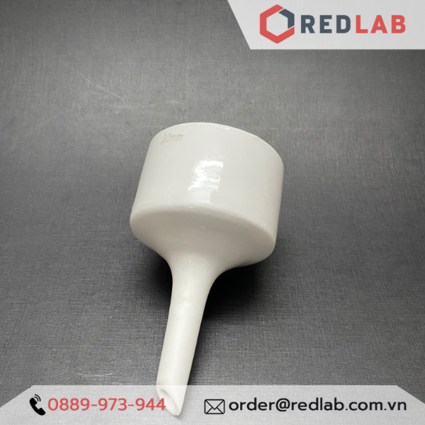 Phễu lọc sứ ONELAB Ø 60 80 100 120 150 200 250 300 mm Buchner dùng lọc mẫu thí nghiệm, có VAT