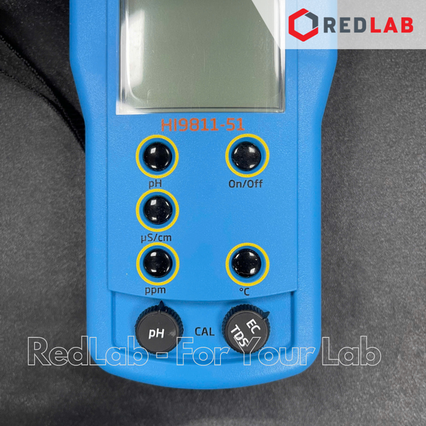 Máy đo pH / EC / TDS / Nhiệt độ Hanna HI9811-51, giá tốt, có VAT