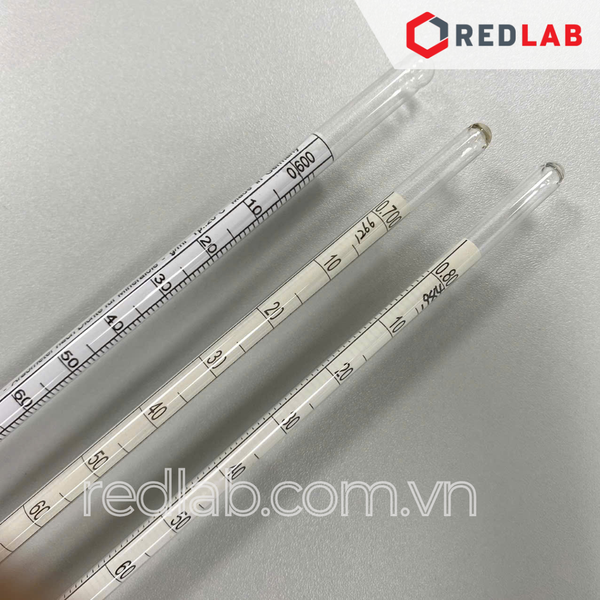Tỷ trọng kế AMARELL - Đức chia vạch 0.001g/cm³ nhiều thang đo, có VAT