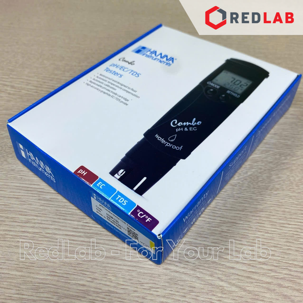 Bút đo pH/Độ dẫn/TDS/Nhiệt Độ thang cao cầm tay Hanna HI98130, giá tốt, có VAT