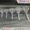 Phễu thủy tinh ONELAB Ø 40 45 60 75 90 100 150 mm, dùng chiết rót dung dịch, mẫu thí nghiệm, hương liệu, có VAT