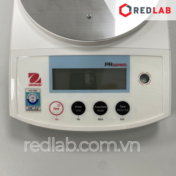 Cân kỹ thuật điện tử 2 số lẻ hiện số 4200g / 0.01g OHAUS PR4202/E chuẩn ngoại, màn hình LCD, có VAT