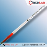 Tỷ trọng kế 1.000-2.000 : 0.010 g/ml Tp.20°C hãng Alla, Hydrometer code 3000TB100/20-qp, có VAT