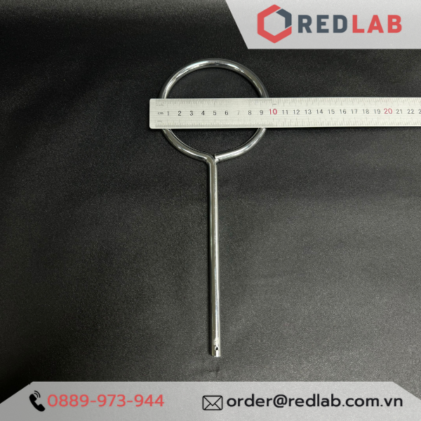 Vòng phễu inox ONELAB Ø ngoài 60 80 100 120 mm (Ø trong 45 66 84 108 mm) đỡ phễu thí nghiệm, bình lắng gạn, có VAT