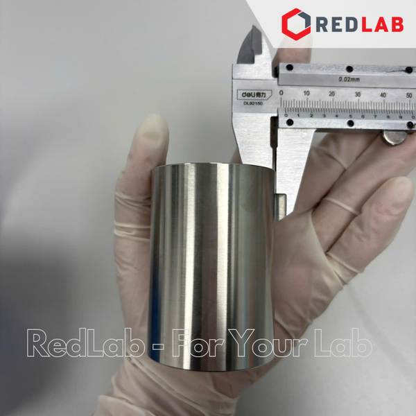 Cốc đo tỷ trọng 100ml bằng thép không gỉ, dùng xác định khối lượng riêng của mẫu, có VAT