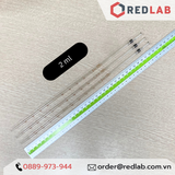 Pipet thẳng chia vạch loại dài ONELAB 0.1 0.2 0.5 1 2 5 10 15 20 25 50 ml, ống hút thủy tinh thí nghiệm, có VAT