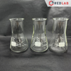 Bình tam giác cổ rộng DURAN Class A 50 100 200 250 300 500 1000 2000 ml, Wide neck Erlenmeyer, có VAT