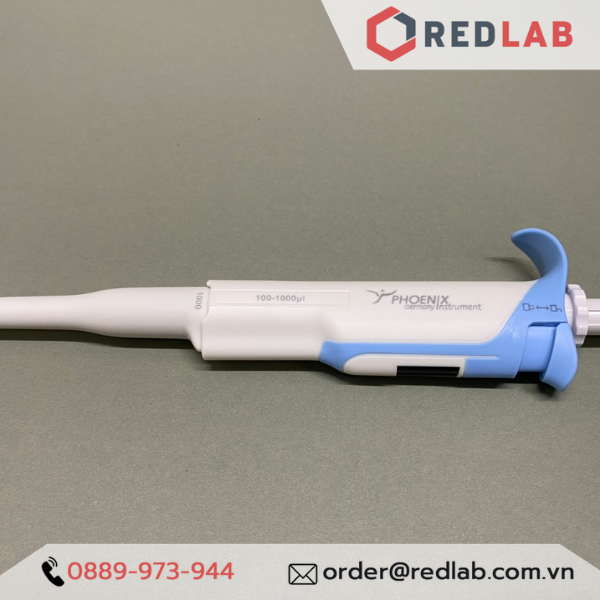 Micropipet hấp tiệt trùng có khoá lock PHOENIX 0.1-2 0.5-10 2-20 10-100 20-200 30-300 ul 0.1-1 0.5-5 1-10ml, có VAT