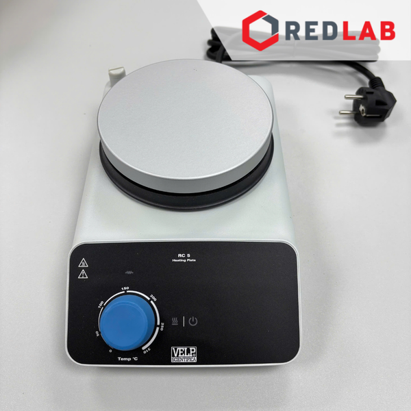 Thiết bị gia nhiệt RC 5 (F20700610) hãng VELP - Ý, max 370°C, analog, mặt sơn epoxy 135mm, có VAT