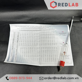 Cồn kế 35-70 : 0.5% vol Tp 20ºC hãng Alla  Alcoholometer code 0530FC035/20-qp, có VAT