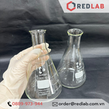 Bình tam giác cổ hẹp DURAN Class A 50 100 150 200 250 300 500 800 ml, 1 2 3.5 5 L, Narrow neck Erlenmeyer, có VAT