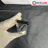 (Giá rẻ) Kính bảo hộ nhựa AHP gọng đen, dùng che mắt trong Lab, phòng khám, đi đường, có VAT