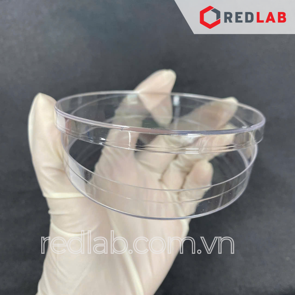[Gói 20 cái Tiệt trùng] Đĩa Petri nhựa 90x15mm LPR90136 hãng LabPRO Thụy Sỹ, nặng 13g, chiếu xạ chuẩn ISO 11137, có VAT