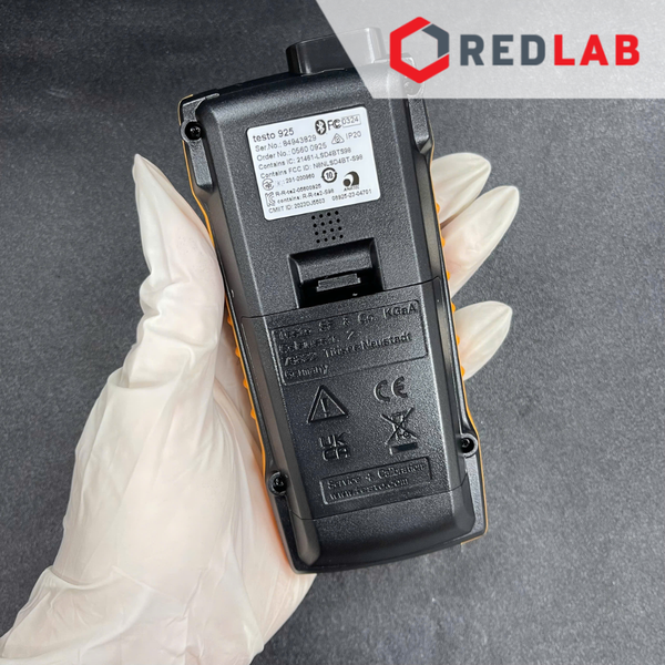 Máy đo nhiệt độ 1 kênh (TC loại K) kết nối App TESTO 925 (0563 0925) nhiệt kế -50 đến +1000 °C, chính hãng, có VAT