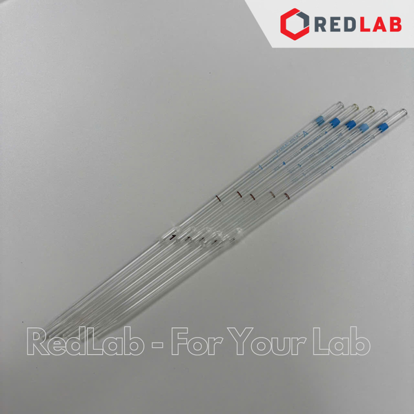 Pipet bầu 1 vạch PYREX Class A 1ml 2ml, chính xác ± 0.006ml, thuỷ tinh Borosilicate, có VAT