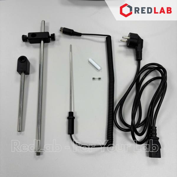 Máy khuấy từ gia nhiệt digital Phoenix RSM-14HP, 1500rpm, 380°C, sensor PT1000-A, đĩa vuông 140mm, BH 12T, có VAT