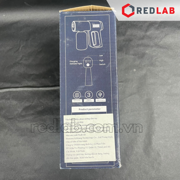 Máy phun sương K5 Pro 380ml dùng xịt khử khuẩn sát trùng, cầm tay tiện lợi, Bảo hành 12T, có VAT