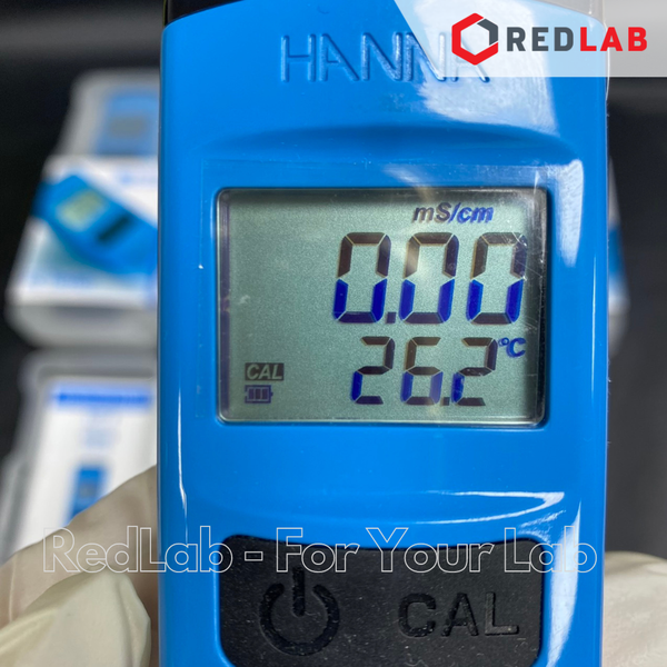 Bút đo Độ dẫn EC và Nhiệt độ thang cao HR Dist 4 Hanna HI98304, giá tốt, có VAT