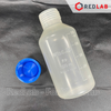 Chai nhựa PP trắng miệng rộng WISD 100 250 500 1000 2000 ml - nắp vặn xanh GL32 GL 45, chịu nhiệt, vạch nổi, có VAT