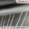Pipet kẻ ISOLAB Class AS 1 2 5 10 20 25 50 ml, ống hút thủy tinh chia vạch thí nghiệm, có VAT