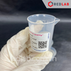 Ca nhựa PP không quai vạch nổi trắng ISOLAB 25 50 100 250 500 1000 2000 ml, cốc đong hóa chất chịu nhiệt, có VAT
