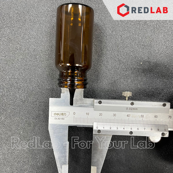 [Bán lẻ] MEMBRANE SOLUTIONS Chai thủy tinh vial 20ML 40ML trắng / nâu + Nắp vặn kín 24-400 septa 1.5mm, có VAT