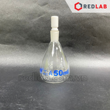 Bình đo tỷ trọng BIOHALL 10 25 50 100 ml class A, Pycnometer thuỷ tinh, nút teflon, có VAT
