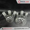 Bình cầu đáy tròn 3 cổ nhám BIOHALL 250 500 1000 ml 2L 5L 10L 20L - 19/26 24/29 29/32 34/35 45/40 55/44, có VAT