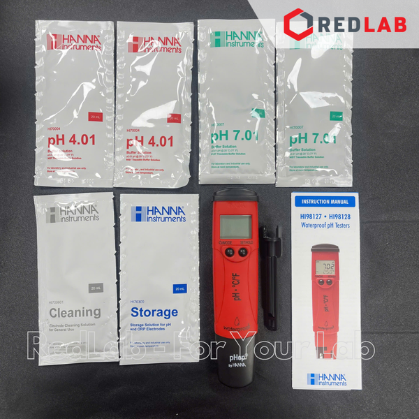 Bút đo pH/Nhiệt Độ Độ Phân Giải 0.1 pH Hanna HI98127, giá tốt, có VAT