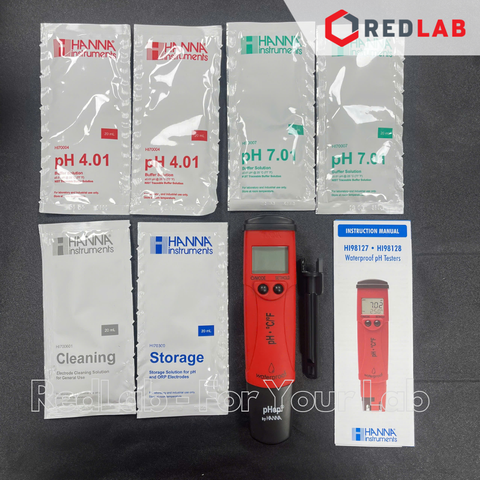 Bút đo pH / Nhiệt Độ Độ Phân Giải 0.1 pH Hanna HI98127, giá tốt, có VAT