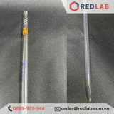  ISOLAB ĐỨC Pipet kẻ thuỷ tinh - pipet chia vạch class AS chất lượng cao dùng trong Lab, 1 2 5 10 20 25 50ml, có VAT 