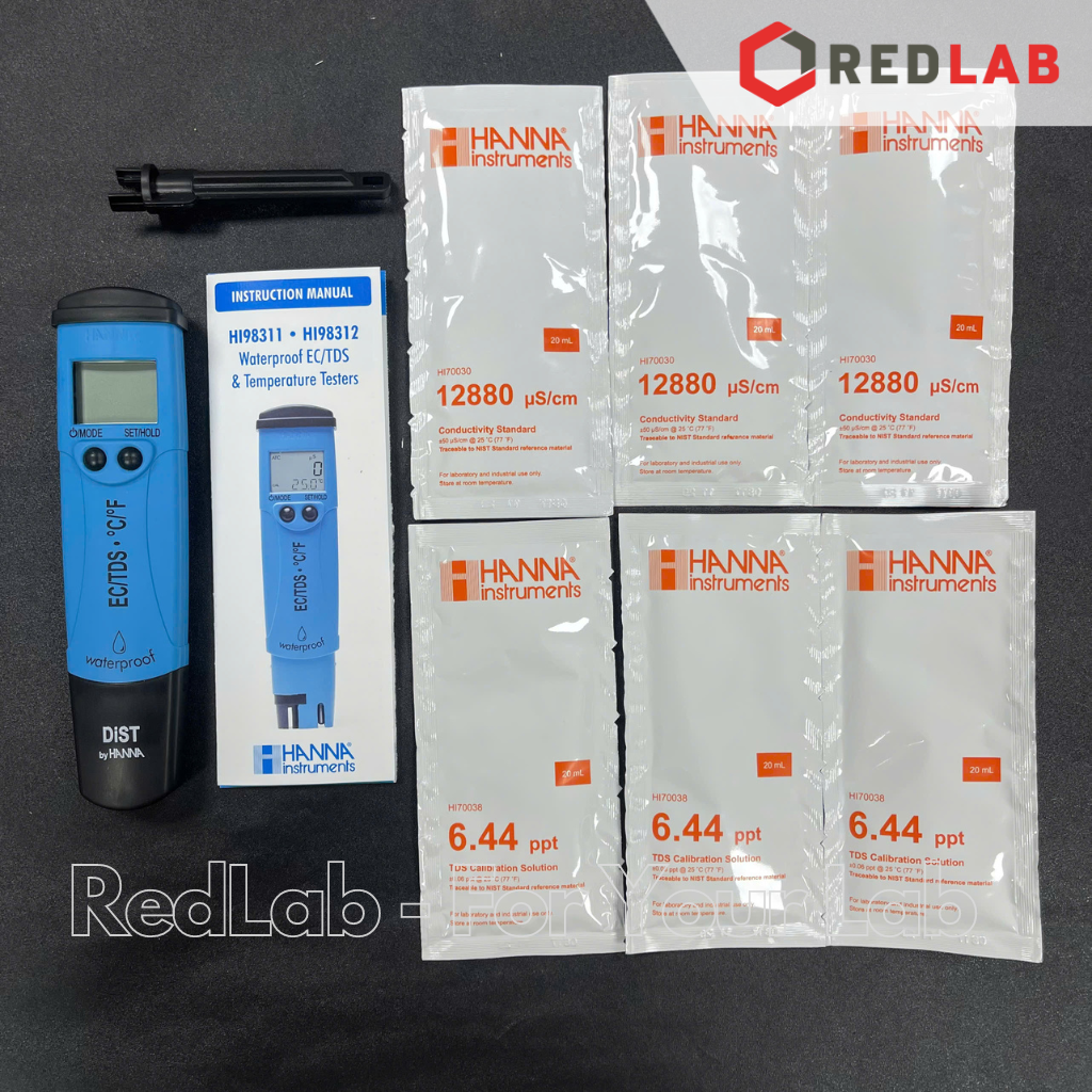 Bút Đo EC / TDS / Nhiệt độ Thang Cao DiST 6 Hanna HI98312, giá tốt, có VAT