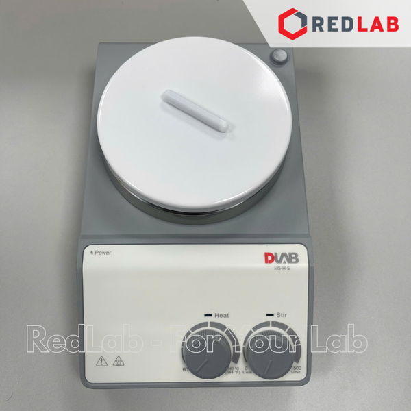 Máy khuấy từ gia nhiệt DLAB MS-H-S (8030211010) max 1500 rpm, 340°C, 20 lít H2O, Ø 135mm, có VAT