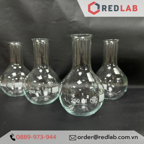 Bình cầu đáy bằng miệng hẹp 250ml SIMAX - CH Séc - Redlab