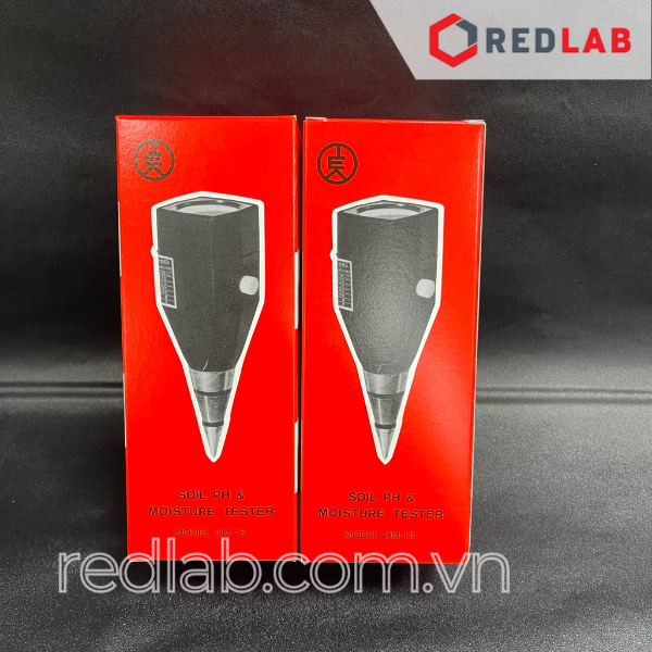 Máy đo pH và độ ẩm đất Takemura DM15 khoảng đo 3-8 pH, độ ẩm 10-80%, không dùng điện, có VAT