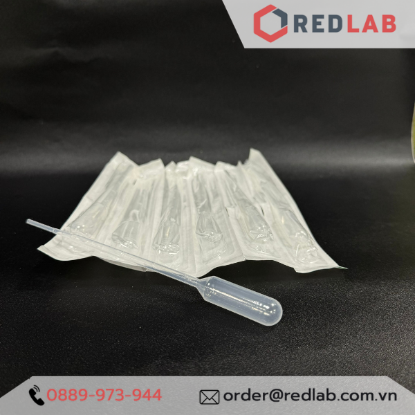 [Hộp 100 cái] Pipet paster nhựa 1ml / 3ml tiệt trùng PT Medical, ống hút nhỏ giọt / sterile transfer pipette, có VAT