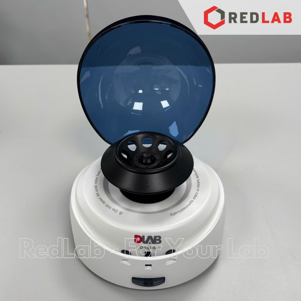 Máy ly tâm Mini DLAB D1008 (9031001012) max 7000 rpm, 2680 x g, cho tube PCR 0.2 / 0.5 / 1.5 / 2.0 ml, có VAT