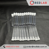 Ống nghiệm nhựa PS 5ml 12x75mm có nắp đậy trắng, không nhãn Hồng Thiện Mỹ, có VAT