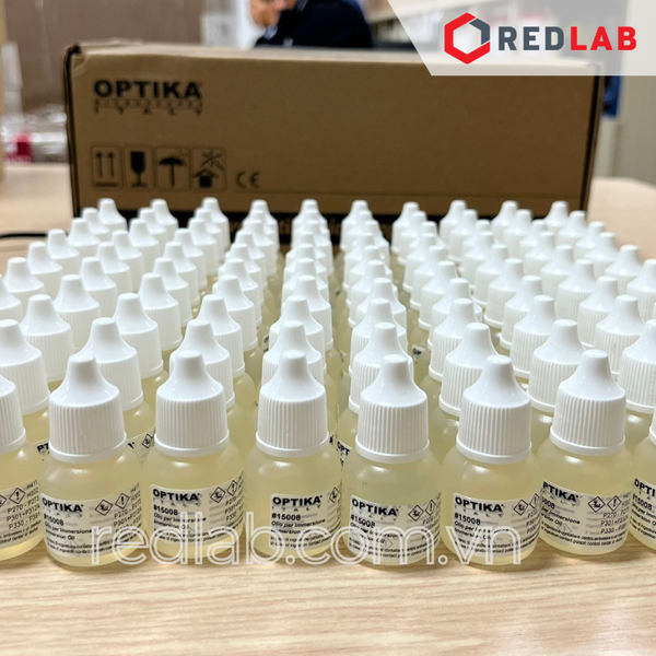 Dầu soi kính hiển vi OPTIKA - Ý 10ml (15008), 100ml (15009) có VAT