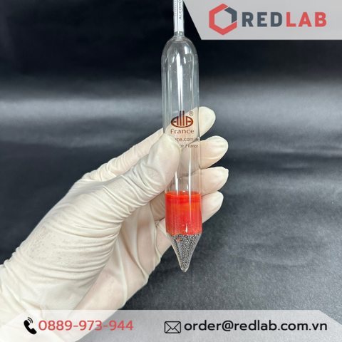 Cồn kế 35-70 : 0.5% vol Tp 20ºC hãng Alla - Pháp -Redlab