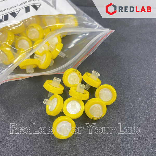 [Gói 100 cái] Đầu lọc Nylon Syringe filter ALAIN 13mm / 25mm, lỗ lọc 0.22um / 0 45um, dùng cho sắc ký HPLC, có VAT